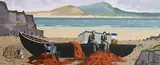 John Francis Skelton, Hard Work, Cahersiveen, Kerry, oil on canvas board