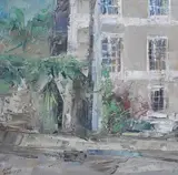 Aidan Bradley, The White House, Castletownshend, 2007, oil on board