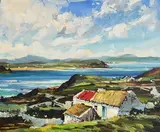 Kenneth Webb, Atlantic Drive, Co. Donegal, oil on canvas