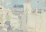 Snowey by Jack Butler Yeats, watercolour and pencil on paper, sold Jan 2022