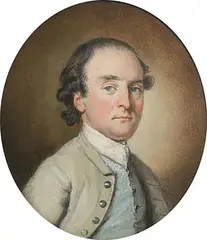 Hugh Douglas Hamilton, Portrait of a Gentleman, pastel on paper