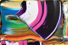 Wave by Paul Doran, acrylic on canvas, sold Jan 2022