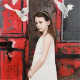 Gerard M. Burns Scottish, Birds of Peace, oil on canvas