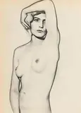 Man Ray, Surreal Female Nude, 1934, photogravure - printed by Neogravure Engraving House, Paris