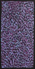 Bush Leaves by Gloria Petyarre, 2006, acrylic on Belgian linen, sold Jan 2022