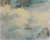 Tom Carr, Winter Landscape, oil on canvas