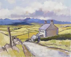 Richard J. Croft, The Mournes from Dolly's Brae, 1998, oil on canvas