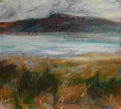 Judy Hamilton, Across the Bay, oil on canvas