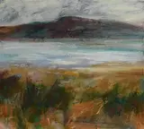 Judy Hamilton, Across the Bay, oil on canvas