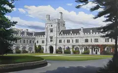 Peadar Drinan, University College Cork, oil on canvas