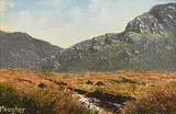 Eileen Meagher, Bog Scene, Connemara, 1989, oil on board