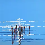 Light Reflections by John Morris, oil on board, sold Jan 2022