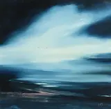 A New Day Dawning by Paula McKinney, oil on board, sold Jan 2022