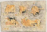 Grid Landscape by John Kingerlee, oil on card, sold Jan 2022