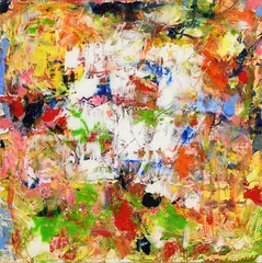 Alan Graham, Portugal Spring Flowers, 2017, acrylic on aluminium