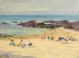 Frank McKelvey, Family Beach Day