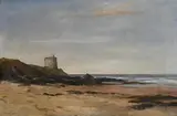 John Crampton Walker, Malahide Martello Tower, 1920, oil on canvas