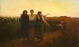 Henriette Browne, Return from the Fields, c.1870, oil on canvas