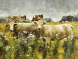 Mark O'Neill, The Thistle Field, 2005, oil on board