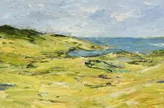 Michael Flaherty, From Conor Pass, Co. Kerry, oil on board
