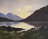 Douglas Alexander, Evening Reflections on Dhu Lough, Connemara