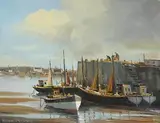 Norman J. McCaig, Low Tide, Youghal Harbour