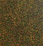 Gloria Petyarre, Bush Medicine Dreaming, 2007, acrylic on Belgian linen