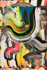 Paul Doran, When I Ran into a Rainbow, acrylic on canvas
