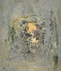 Head by John Kingerlee, oil on board, sold Nov 2021
