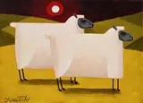 Goodfellas by Graham Knuttel, oil on canvas, sold Nov 2021