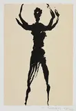 Dancing Figure by Louis le Brocquy, limited edition lithograph - numbered 435 from an edition of 500, sold Nov 2021