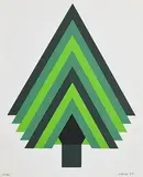 Patrick Scott, Untitled, 1977, limited edition screenprint - numbered 22 from an edition of 50
