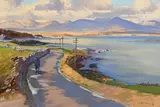 Heading Home by Cecil Maguire, 1987, oil on board, sold Oct 2021