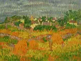 Harvest Time by Desmond Carrick, oil on canvas board, sold Oct 2021
