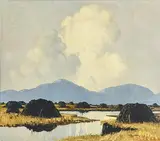 Paul Henry, Turf Stacks in Connemara