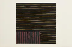 Sean Scully, Untitled No.9, 1982, oil, oilstick and acrylic on paper