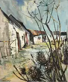 Kenneth Webb, Gilnahirk Farm, Co. Down, 1959, oil on board
