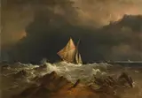 Richard Brydges Beechey, The Approaching Storm, 1864, oil on canvas