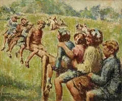 William Conor, Shuggleshoo, oil on canvas