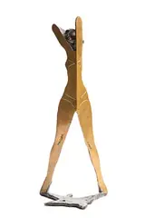 Frederick Edward McWilliam, Girl and Her Shadow, 1969, bronze - polished, brown patina - artist's proof