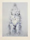 Louis le Brocquy, Human Image I, 2005, screenprint on Velin d'Arches paper - numbered 50 from an edition of 75