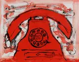 Neil Shawcross, Still Life - Red Phone