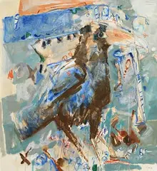 King of the Crows by Noel Murphy, 2008, oil and mixed media on board, sold Oct 2021