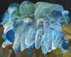 Blubber by Sebastian Gögel, 2003, oil on canvas, sold Oct 2021