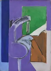 Noel Sheridan, Chair, 1967, oil on canvas