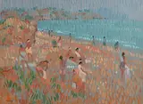 Corfu by Desmond Carrick, oil on board, sold Sep 2021