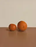 Comhghall Casey, Two Oranges, 2007, oil on canvas