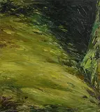 Mary Lohan, Ravine, Co. Donegal, 1992, oil on card