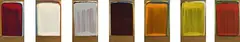 Ciarán Lennon, Lens Collection (7), 2006, acrylic paint on brass - set of 7