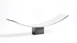 Michael Foley, Polished Linen, 2019, unique polished stainless steel